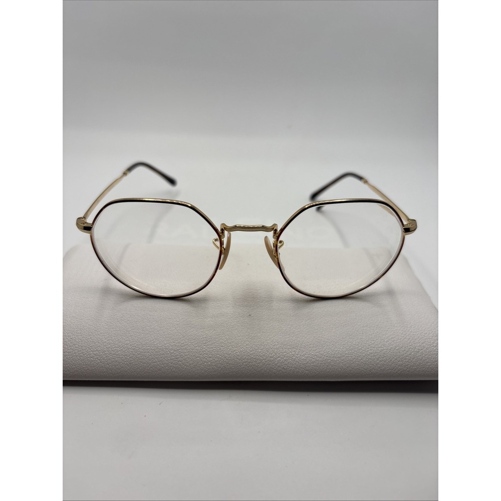 RAY-BAN RB 6465 2945 Jack 49-20-140 Havana Gold Round Eyeglasses Frames #C110
